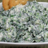 creamy spinach and cheese dip